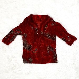 Friends mid sleeve blouse
